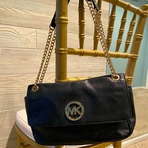Michael Kors purse and diamond stud bundle